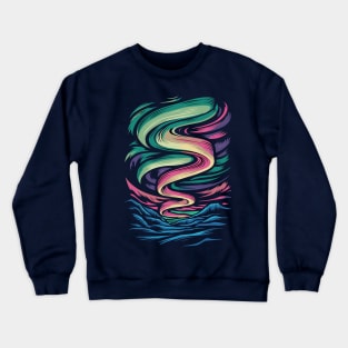 Northern Lights, Aurora Borealis Crewneck Sweatshirt